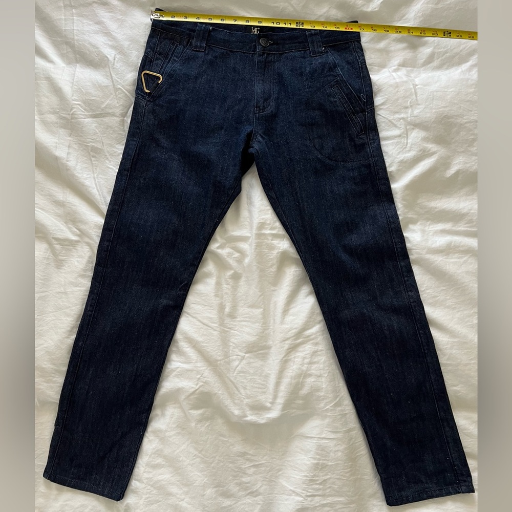 N4E1 Jeans Raw Denim 34 (tag says 36- clearly sizing is 34) Unisex